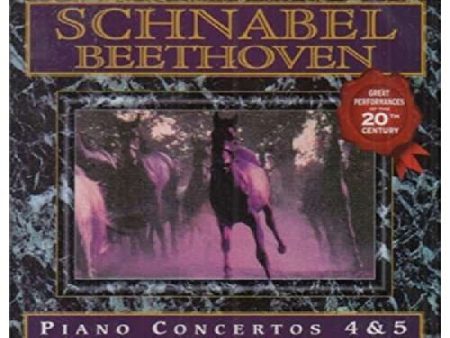 SCHNABEL, ARTUR - BEETHOVEN: PNO CTOS NOS.4 & 5   FUR ELISE (CD) Hot on Sale