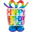 Birthday Present AirLoonz Balloon 96x106cm Online Sale