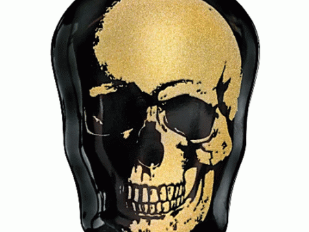 Gold Skull Platter Melamine on Sale