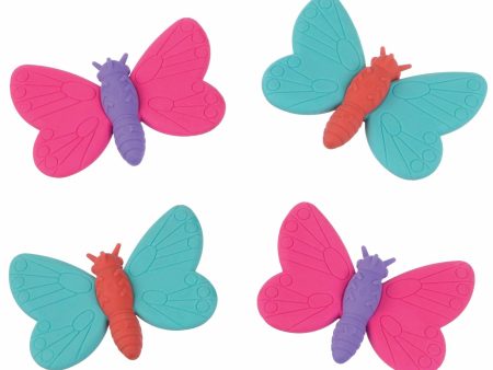 Butterfly Eraser Favors 12pcs Hot on Sale