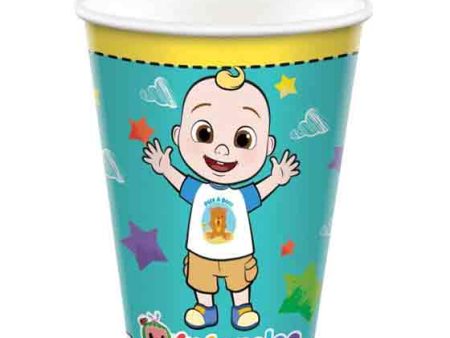 Cocomelon Paper Cups 9oz, 8pcs Online now