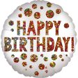 Birthday Sequins Satin Jumbo Balloon 60x88cm For Discount