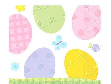 Easter Eggstravaganza Lunch Tissues 16pcs Online now