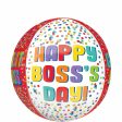 Boss s Day Dots Orbz Balloon 38x40cm Online Sale