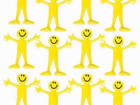 Smiley Bendable Value Pack Favors, 12pcs Online