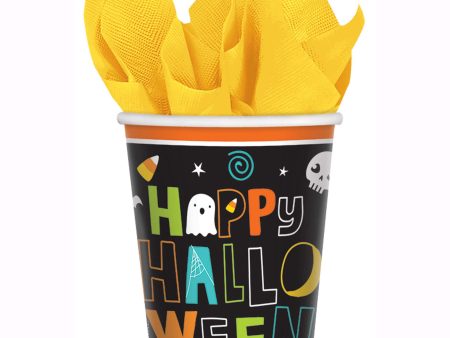 Halloween Friendly Cups 9oz, 50pcs Supply