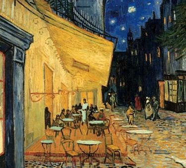 Puzzle - Van Gogh - Café Terrace at Night back 1500pc Sale